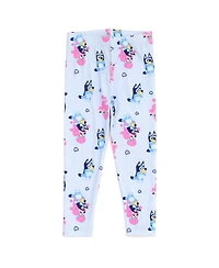 Bluey Little Girls T-Shirt and Leggings Outfit Set