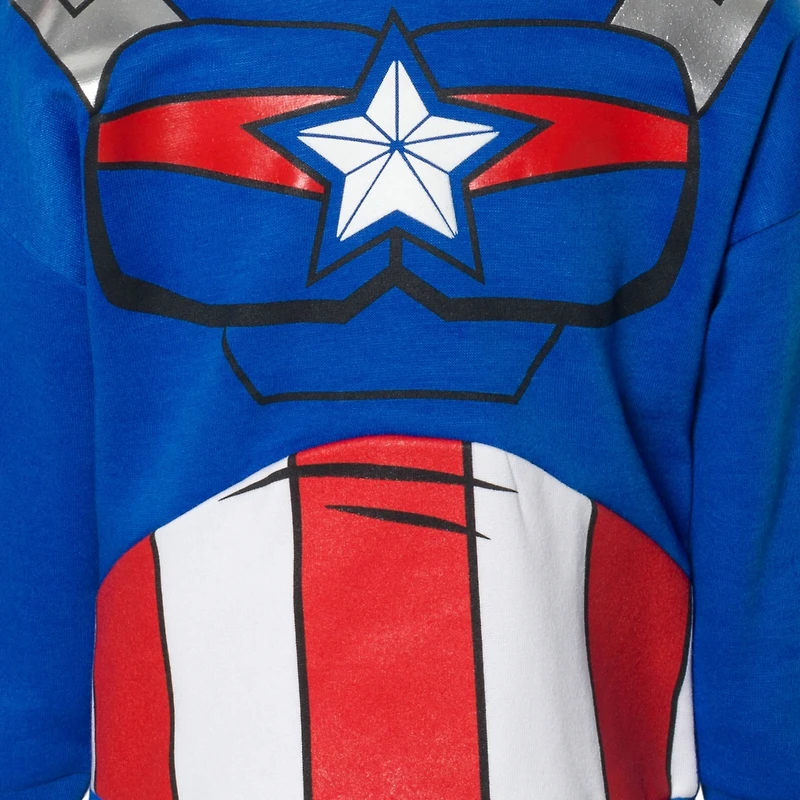 Avengers Little Boys Marvel Spider-Man Fleece Athletic Pullover Hoodie and Pants Outfit Set