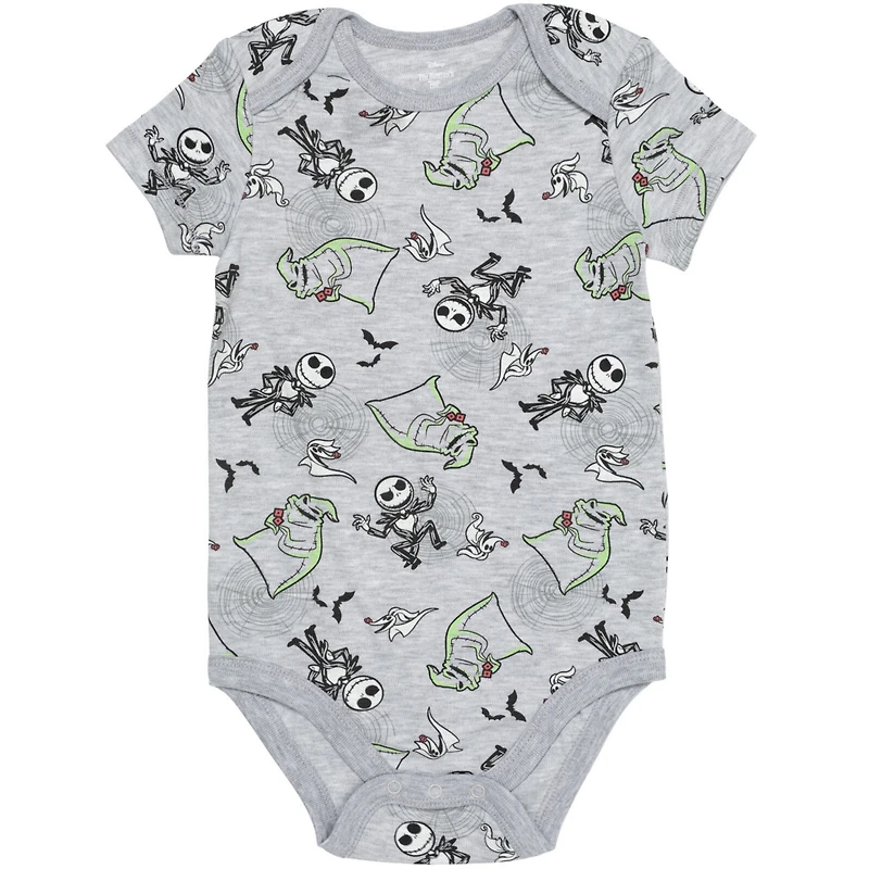 Nightmare Before Christmas Baby Girls 5 Pack Bodysuits
