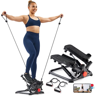 Sunny Health & Fitness Smart Twist Stepper Machine - Sf-S0979SMART