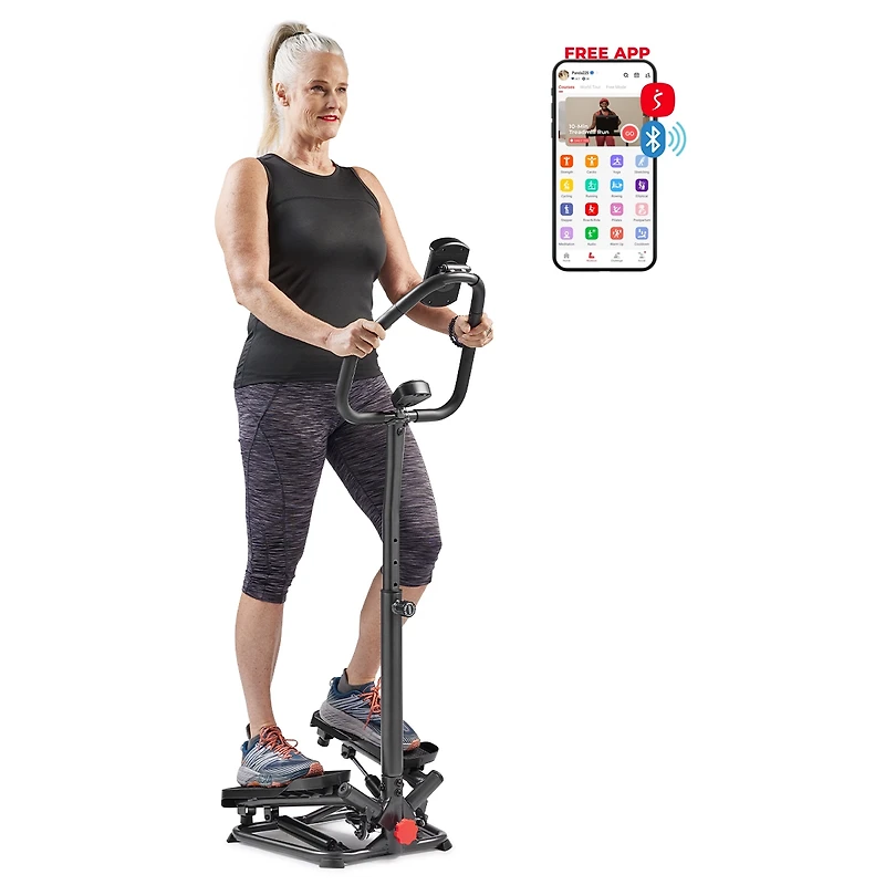 Smart Stair Stepper Machine with Handlebar