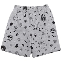 Nightmare Before Christmas Boys Jack Skellington T-Shirt and Shorts Outfit Set