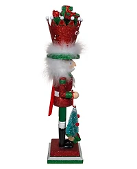 Kurt Adler 18-Inch Hollywood Nutcrackers with Presents Crown