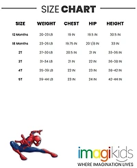 Spider-Man Toddler Boys Marvel Matching Family Cosplay T-Shirt