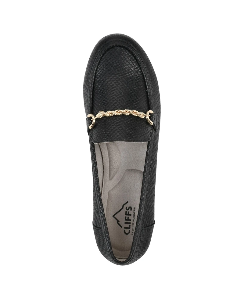 Cliffs by White Mountain Women's Genius Moc Loafers