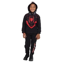 Spider-Man Little Boys Marvel Avengers Fleece Athletic Pullover Hoodie and Pants Outfit Set
