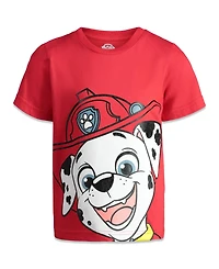 Paw Patrol Toddler Boys Chase Marshall Rubble Rocky 4 Pack Graphic T-Shirts