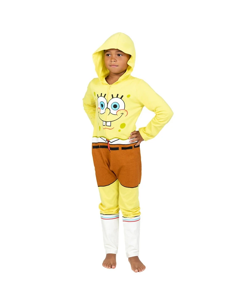 Nickelodeon Toddler Boys SpongeBob SquarePants Patrick Zip Up Cosplay Costume Coverall to
