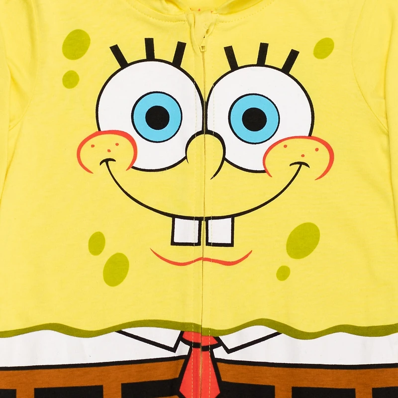 Nickelodeon Toddler Boys SpongeBob SquarePants Patrick Zip Up Cosplay Costume Coverall to