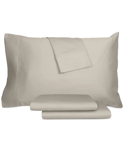 Naturelle 100% Tencel Lyocell 300 Thread Count Sateen 4-Pc. Sheet Set, King