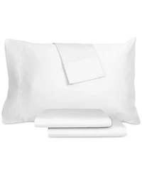 Naturelle 100% Tencel Lyocell 300 Thread Count Sateen 4-Pc. Sheet Set, King