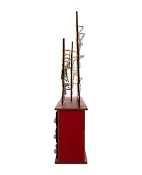 Kurt Adler 15.75-Inch Battery Operated Wooden Led Lighted Advent Calendar