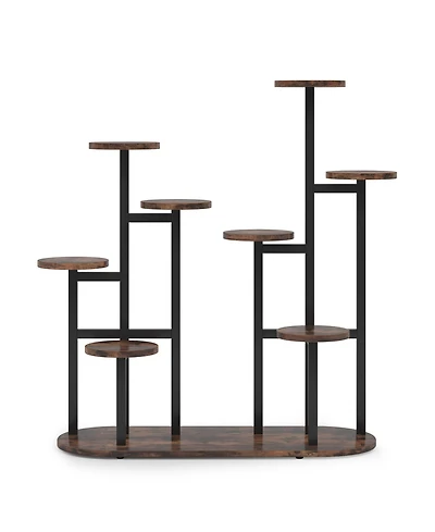Tribesigns Plant Stand Indoor, Multi-Tiered 11 Potted Plant Shelf Flower Stands, Tall Plant Rack Display Holder Planter Organizer for Garden Balcony L