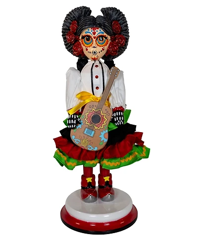 Kurt Adler 16-Inch Hollywood Day Of The Dead Girl Nutcracker