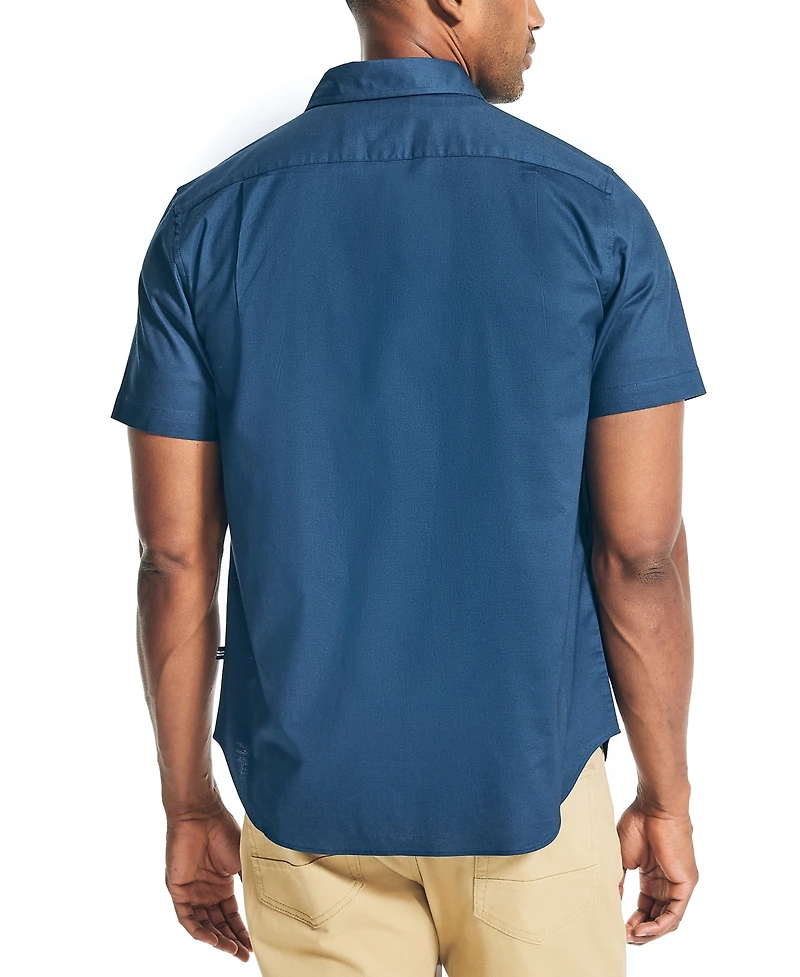 Nautica Men's Oxford Short-Sleeve Shirt