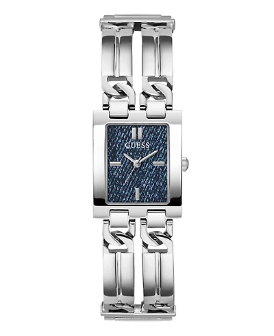 Guess Women's Analog Silver Steel Watch 24mm