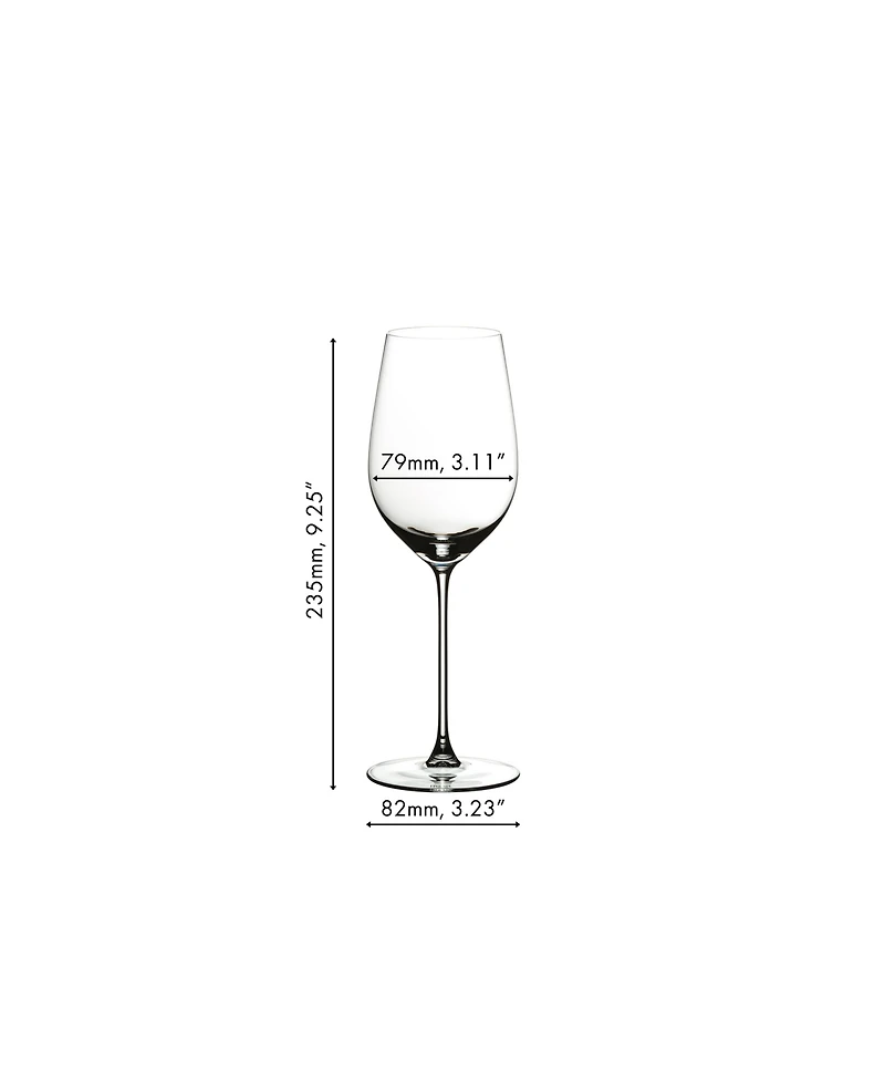Riedel Veritas Riesling/Zinfandel Wine Glass Set of 2