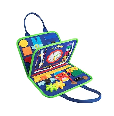 Cowin Busy Board Book Montessori Toys for Toddler
