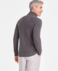 Club Room Men's Chunky Turtleneck Sweater