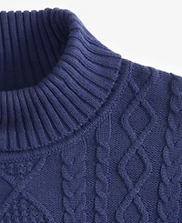 Club Room Men's Chunky Turtleneck Sweater, Created for Macy's