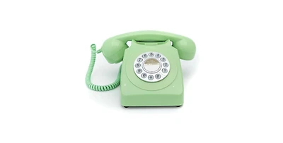 Gpo Retro GPO746DPBGR 746 Desktop Push Button Telephone - Green