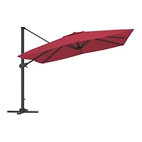 Casainc 10 Ft Square Cantilever Patio Umbrella