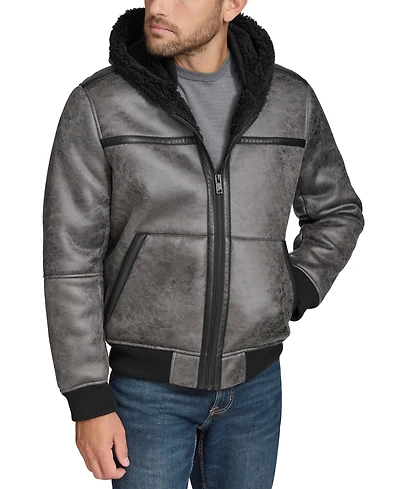 Marc New York Men's Mapleton Faux-Shearling Jacket