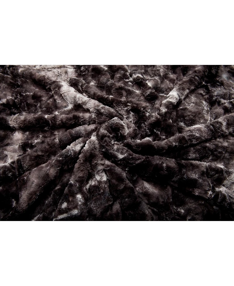 Chanasya Premium Wolf Faux Fur Throw Blanket