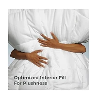 Cariloha Mid-Loft Duvet Insert | King | White | Mid Loft | Viscose Material | Soft, Comfortable & Wicks Moisture