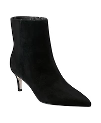 Marc Fisher Women's Glorry Pointy Toe Kitten Heel Booties