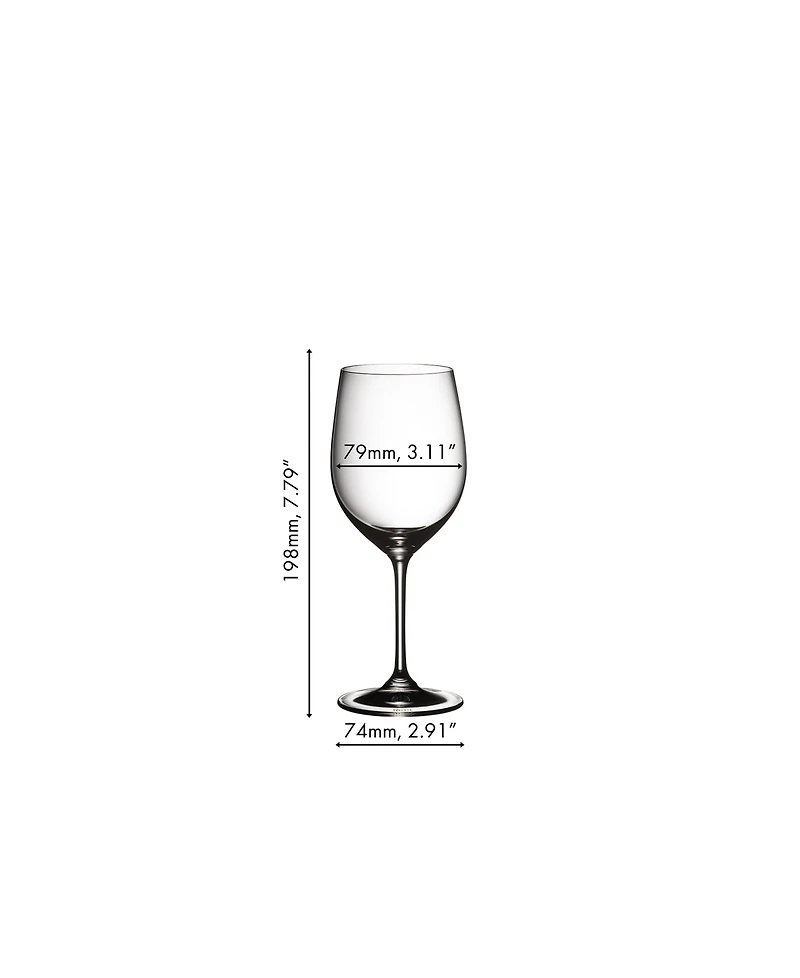 Riedel Vinum Viognier/Chardonnay Wine Glasses, Buy 6 Get 8