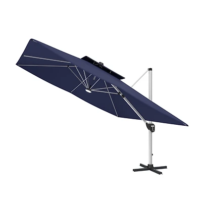 Casainc 11 Ft Square Double Top Patio Umbrella