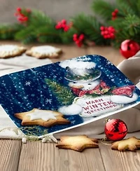 Certified International Snowman Greetings Dinnerware Collection
