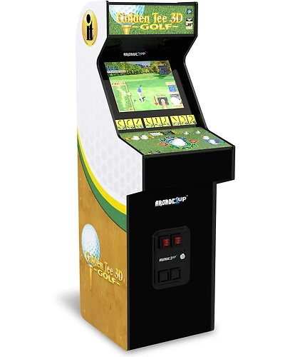 Arcade1Up Golden Tee 3D 35th Anniversary Deluxe Arcade Machine