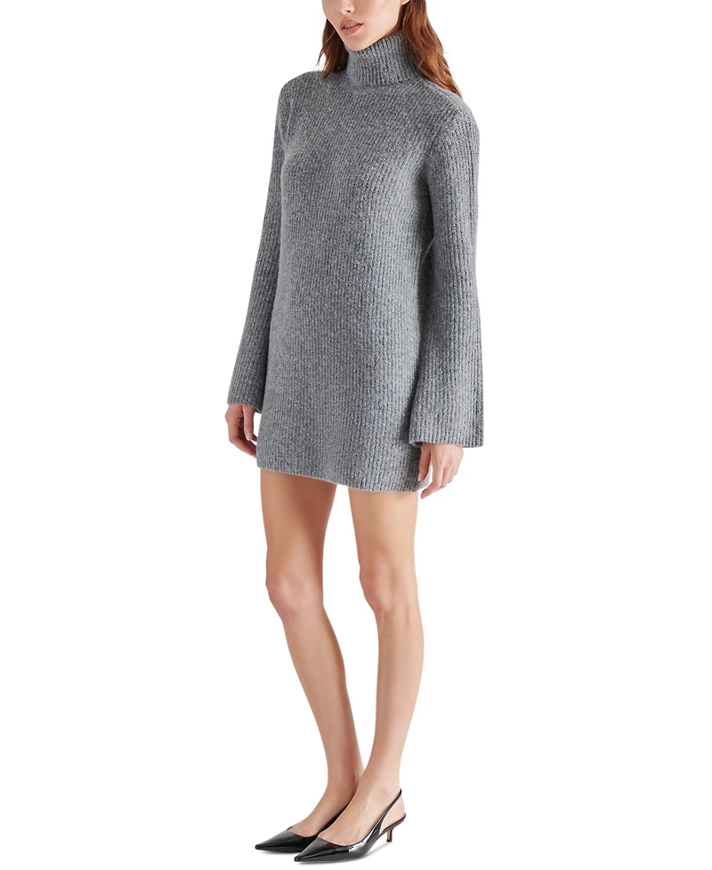 Steve Madden Women's Abbie Turtleneck Sweater Dress