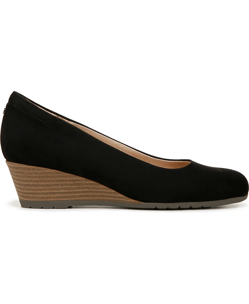 Dr. Scholl's Women's Be Flex Round Toe Wedge Pumps