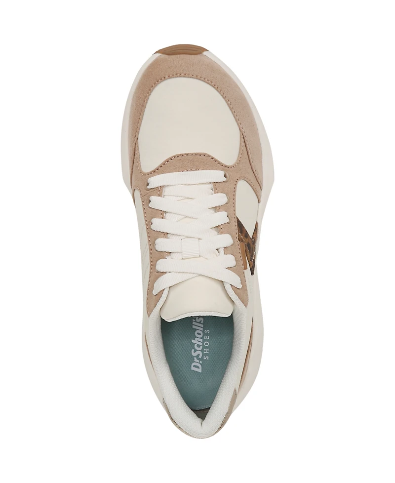 Dr. Scholl's Women's Hannah Retro Lace Up Platform Sneakers