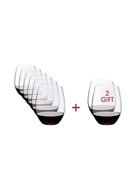 Riedel O Cabernet & Merlot Wine Glasses 8 Piece Value Set