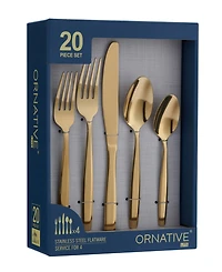 Ornative Amias 20 Piece Flatware Set, Service for 4