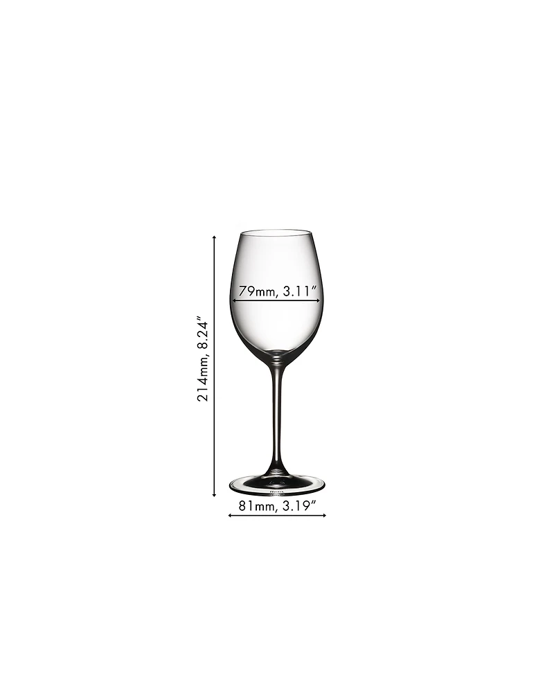 Riedel Sauvignon Blanc/Dessert Wine Glasses, Set of 2