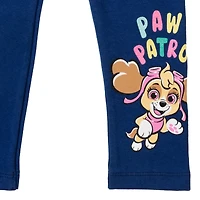 Paw Patrol Toddler Girls Pullover Crossover Fleece Hoodie and Leggings Outfit Set