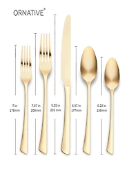 Ornative Abril 20 Piece Flatware Set, Service for 4