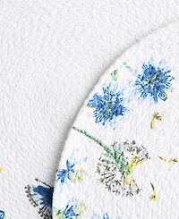 Fiesta Breezy Floral Placemat 15" Round, Set of 4