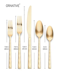 Ornative Rooney 20 Piece Flatware Set