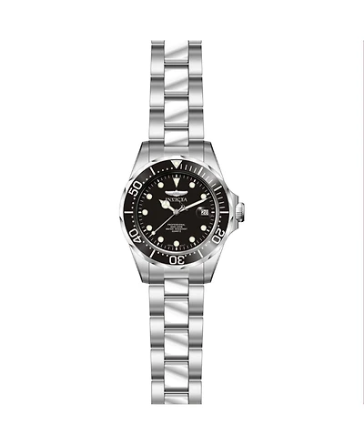 Invicta Men's 17046 Pro Diver Quartz 3 Hand Black Dial Watch