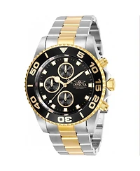 Invicta Men's Pro Diver Quartz Multifunction Black Dial Watch