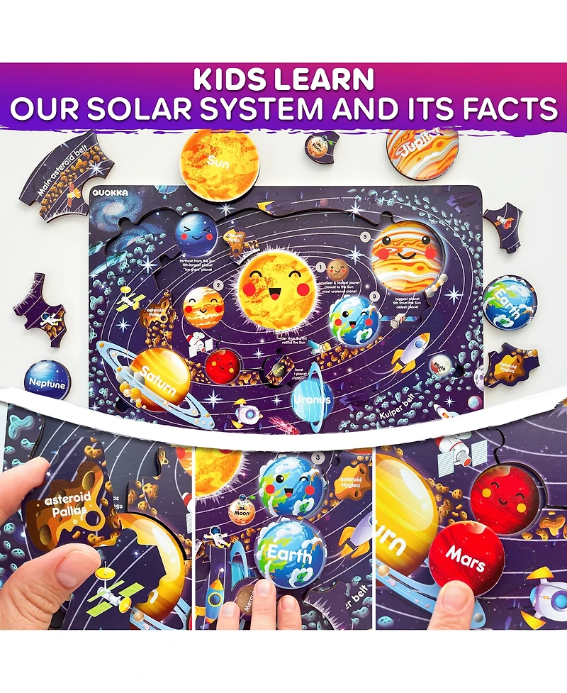Quokka Puzzles for Kids Ages 4-6 - 3 Set Toddler Kids Puzzles Ages 3-5