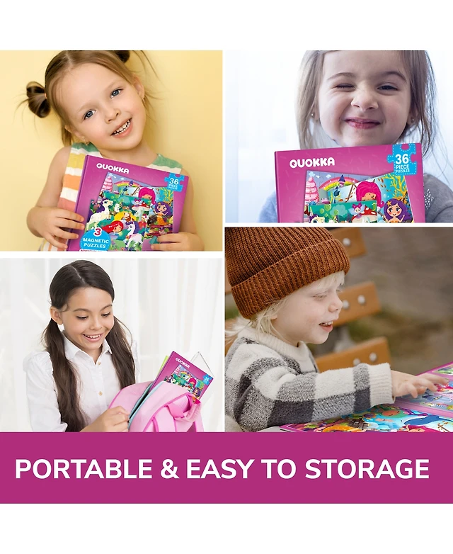 Quokka 20 Pcs Sudoku Magnetic Puzzle Book for Kids 2-4 Ages