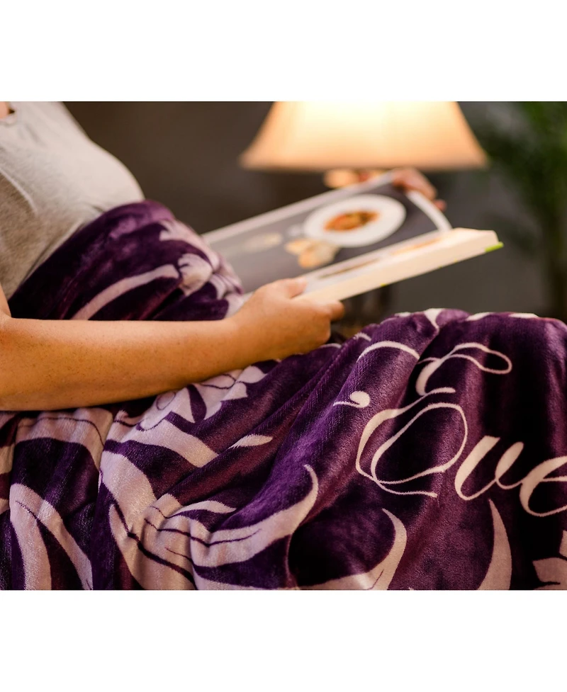 Chanasya Premium Best Mom Ever Gift Throw Blanket