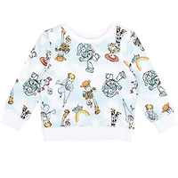 Toy Story Little Girls Moana Frozen Minnie Mouse Princess Nightmare Before Christmas Lion King Mickey Lilo & Stitch Sweatshirt